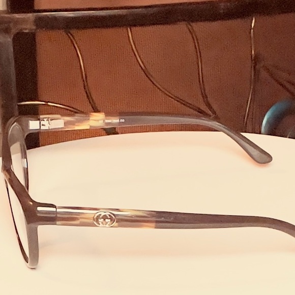 NWOT GUCCI GG3626 BROWN HORN OPTICAL GLASSES - Picture 15 of 16